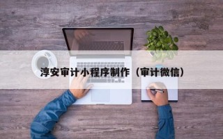 禹城淳安审计小程序制作（审计微信）